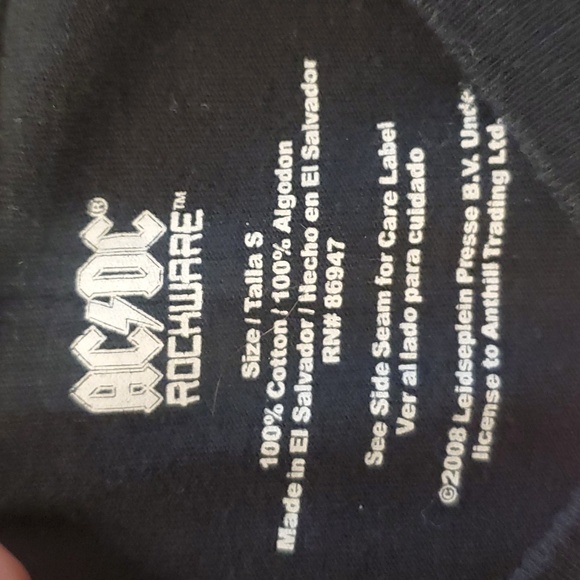 AC/DC t-shirt - Picture 3 of 4